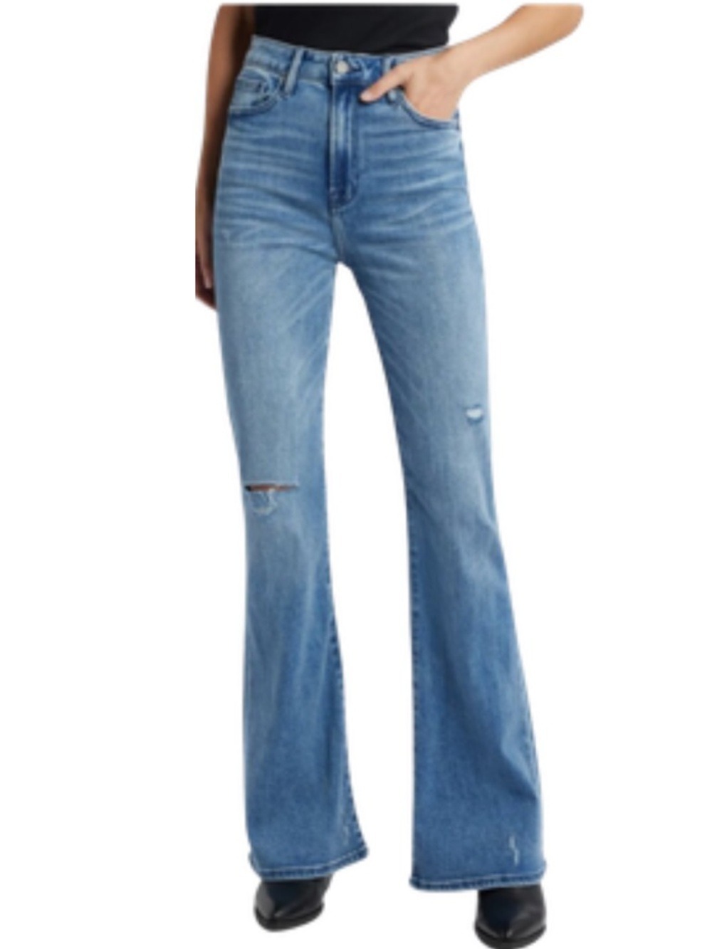 Hidden Jeans Distressed Ryan Bootcut Jeans